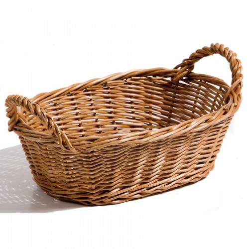 Display Basket Oval 30 x 20 x 10cm With Handles