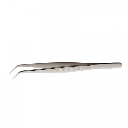 Mercer Precision Tongs Fine Tip Curved 6 1/8 inch