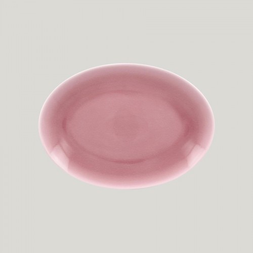 Vintage Oval Platter 32x23cm Pink