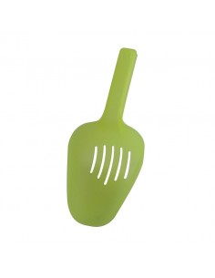 Slotted Ice Scoop Plastic Green 10oz