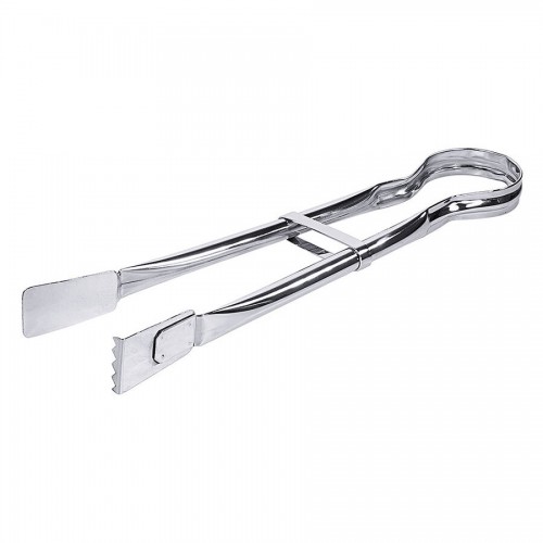 Stainless Steel Perforated Steak Tongs 38cm