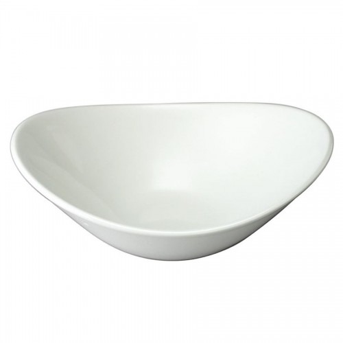 Orbit Coupe Bowl Oval White 14 x 18cm