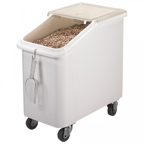 Ingredient Bin Sloped 2 Piece Lid 102ltr