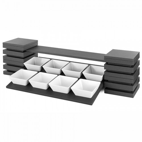 Pujadas Buffet Display Kit for Eight Square Bowls