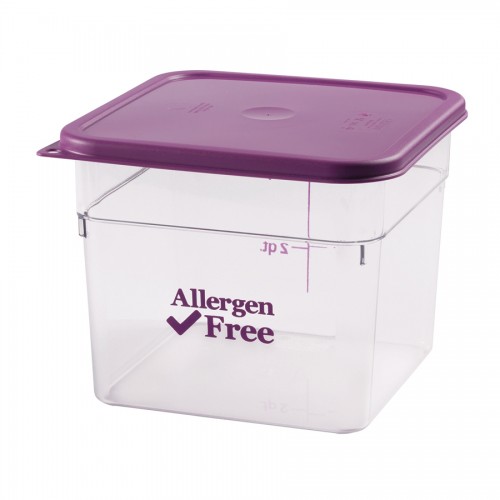 Allergen-Free Camsquare Storage Container 5.7 litre