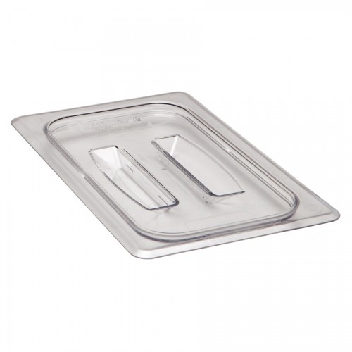 Gastronorm Plain Lid Polycarbonate 1/4 Clear