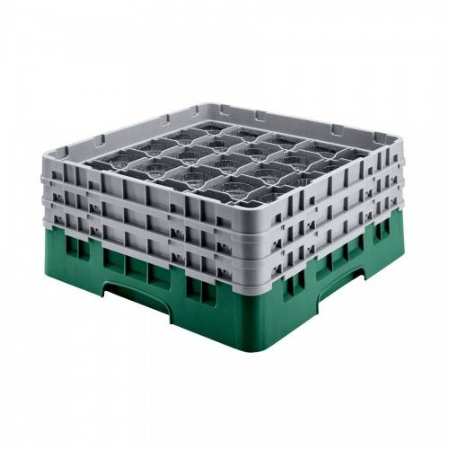 Cambro Camrack Glass Rack 36 Compartments Green