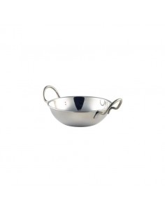 Stainless Steelt.Balti Dish 15cm 6 Inch With Handles