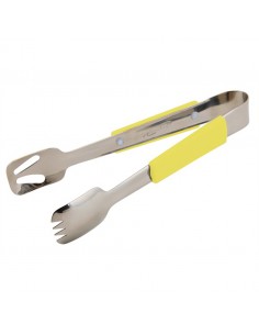 Buffet Pro Serving Tongs 23cm Yellow