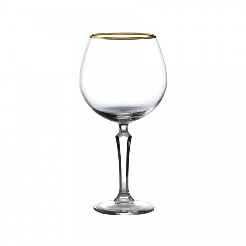 Gold Banded Speakeasy Gin Goblet 20oz