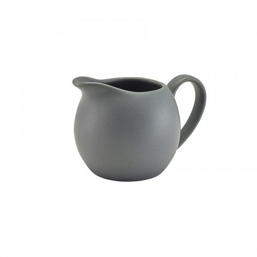 Matt Grey Porcelain Jug 14cl/5oz