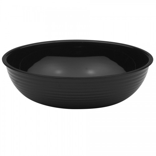 Bowl Black Polycarbonate Round 30.5cm