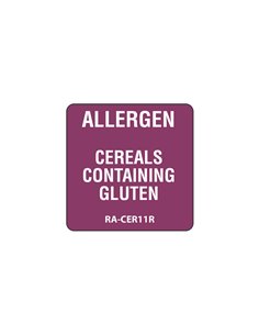 Cereal Allergen lable 2.5cm (Roll 500)