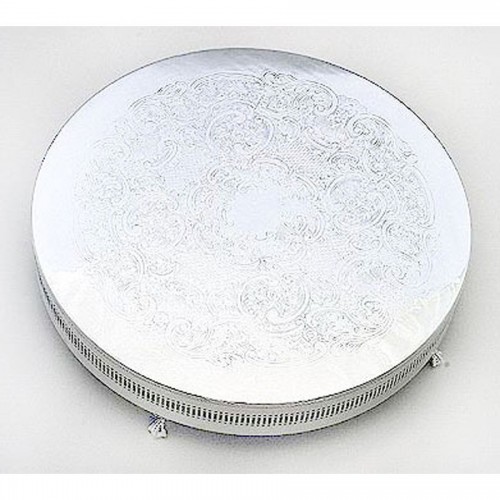 Cake Stand EPNS Round 41cm