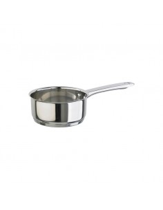 Saucepan Light Duty S/S 1ltr 14cm With Lid