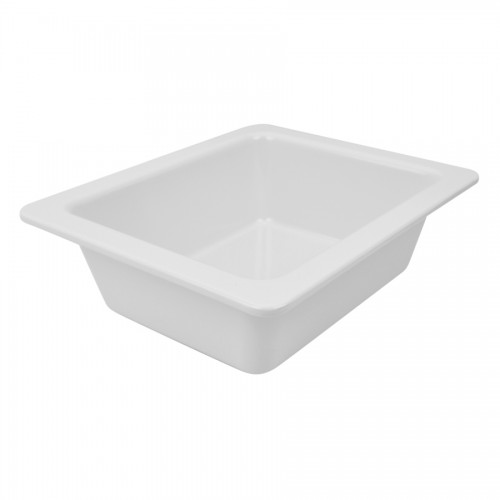 White Melamine 1/2 Gastro Dish 3.6ltr