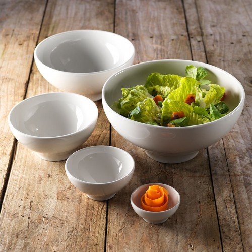 Taste Tulip Bowl White 17.5cm