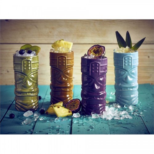 Green Tiki Mug 40cl/14oz