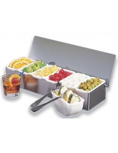 Garnish Dispenser 6 Compartments