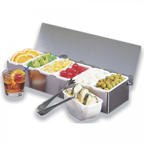 Garnish Dispenser 6 Compartments