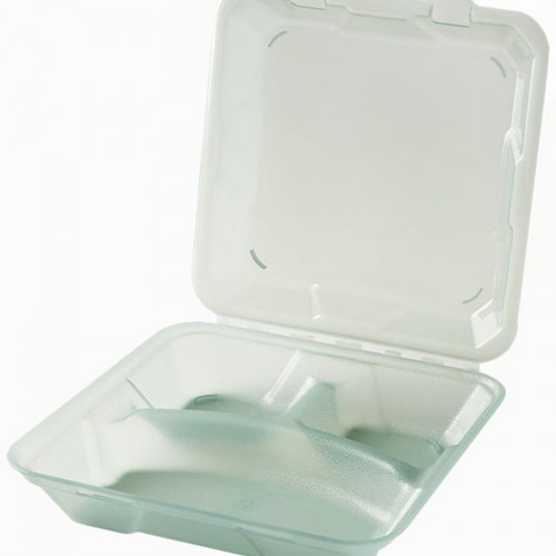 Take Out Container Polypropylene 3 Compartments