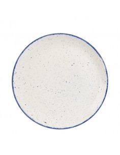 Stonecast Hints Indigo Coupe Plate