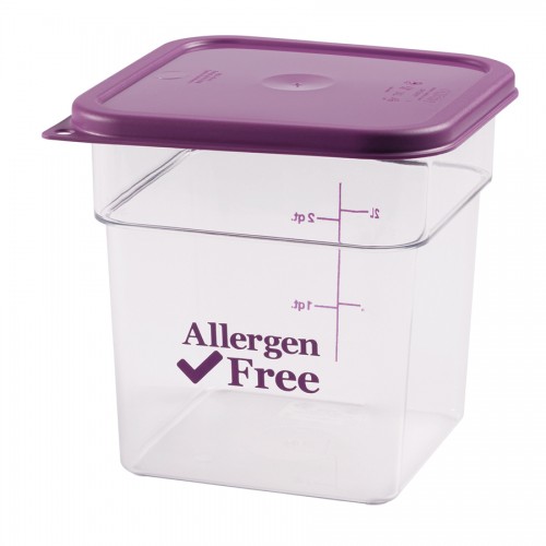 Allergen-Free Camsquare Storage Container 3.8 litre