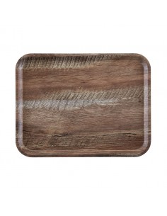 Cambro Dark Oak Wood Effect Tray 36 x 46cm