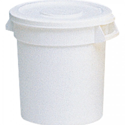 Bin Lid Polyethylene White