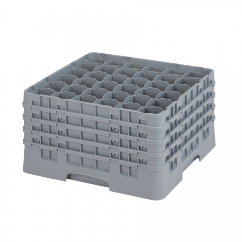 Cambro Camrack Glass Rack 36 Compartments Grey