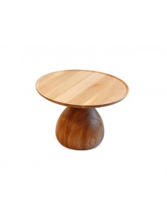 Cake Stand Large Oak 32 x 21cm