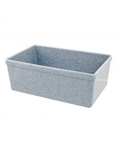 Mirage Grey Melamine Crock 3.2 Litre 16 x 26 x 10cm