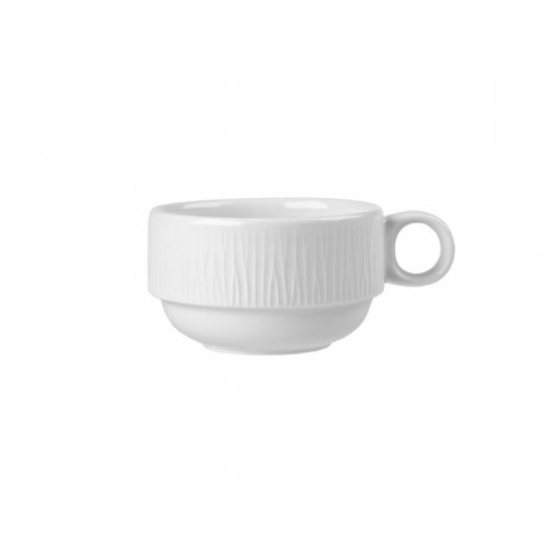 Bamboo Stacking Cup White 7oz 20cl