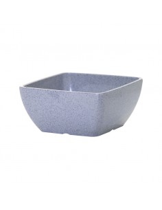 Mirage Piazza Grey Square Bowl 24.5cm 4L