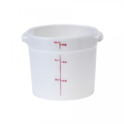 Container With Metric Measurements Poly 5.7ltr