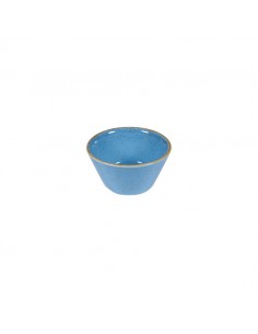 Stonecast Cornflower Blue Sauce Dish 3Oz