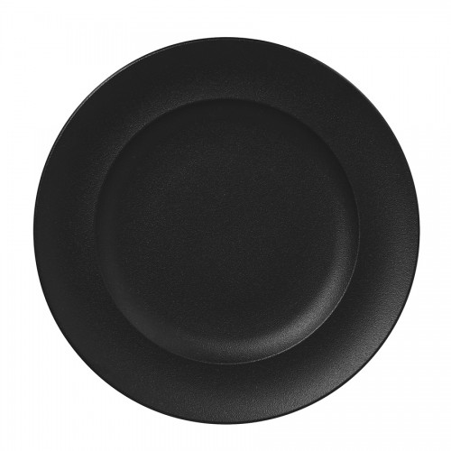 Neo Fusion Round Flat Plateblack 33cm