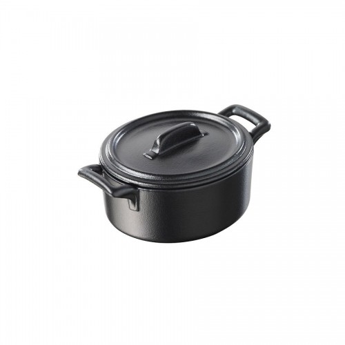 Belle Cuisine Cocotte With Lid Black 25cl