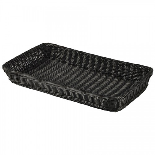 Polywicker Display Basket GN 1/1 Black