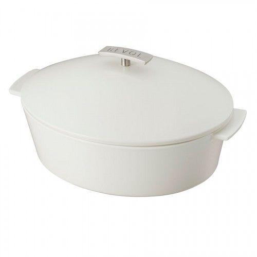 Revol Revolution Oval Cocotte 32cm White