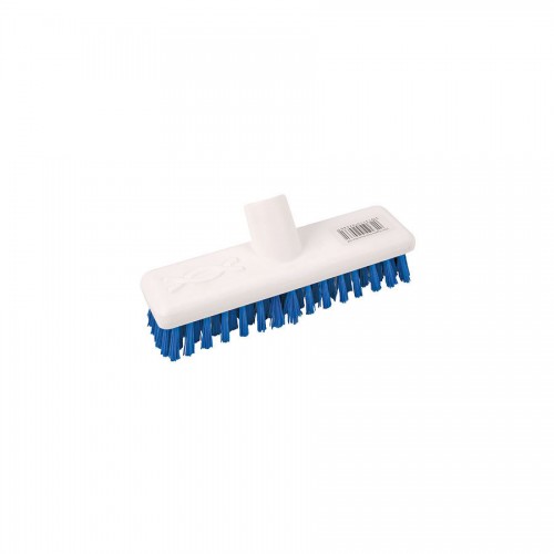 Abbey Hygiene Deck Scrub Head 23cm Blue