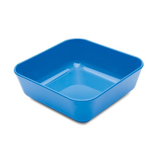 Dish Square Blue 10cm Polycarbonate