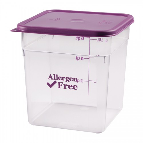 Allergen-Free Camsquare Storage Container 7.6 litre