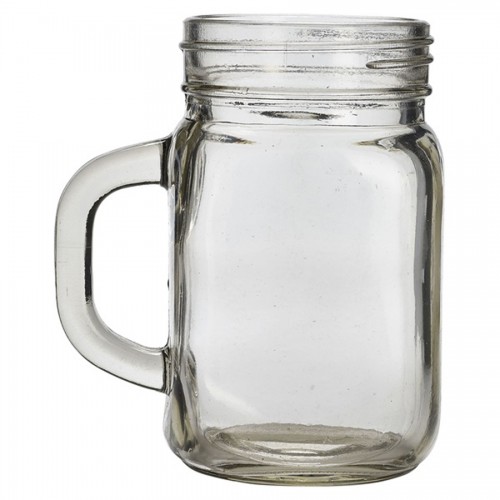 Genware Glass Mason Jar 45cl 16oz