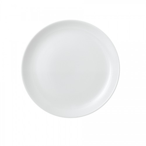 Vellum White Coupe Plate 28.8 Inches