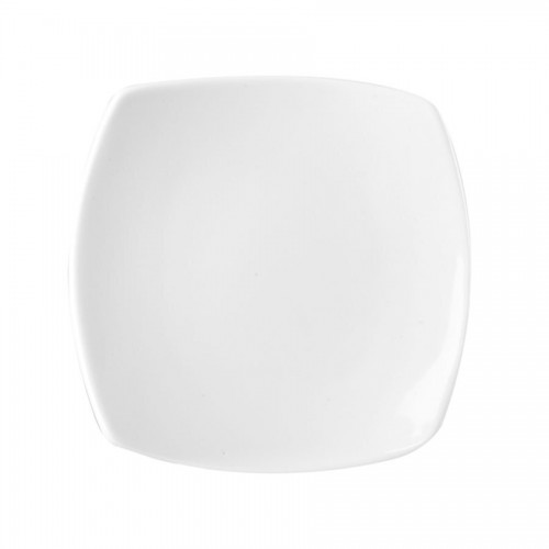 Nori Square Plate White 12cm