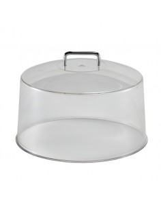 Cake Tray Cover Polycarbonate Round 30.4cm