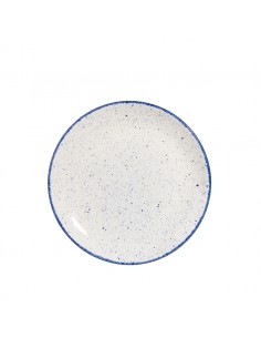 Stonecast Hints Indigo Coupe Plate