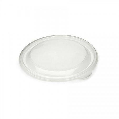 1 Litre Round PET Bowl Lid 300 Per Case