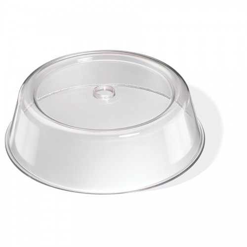 Plate Cover Clear Plastic Round 21cm